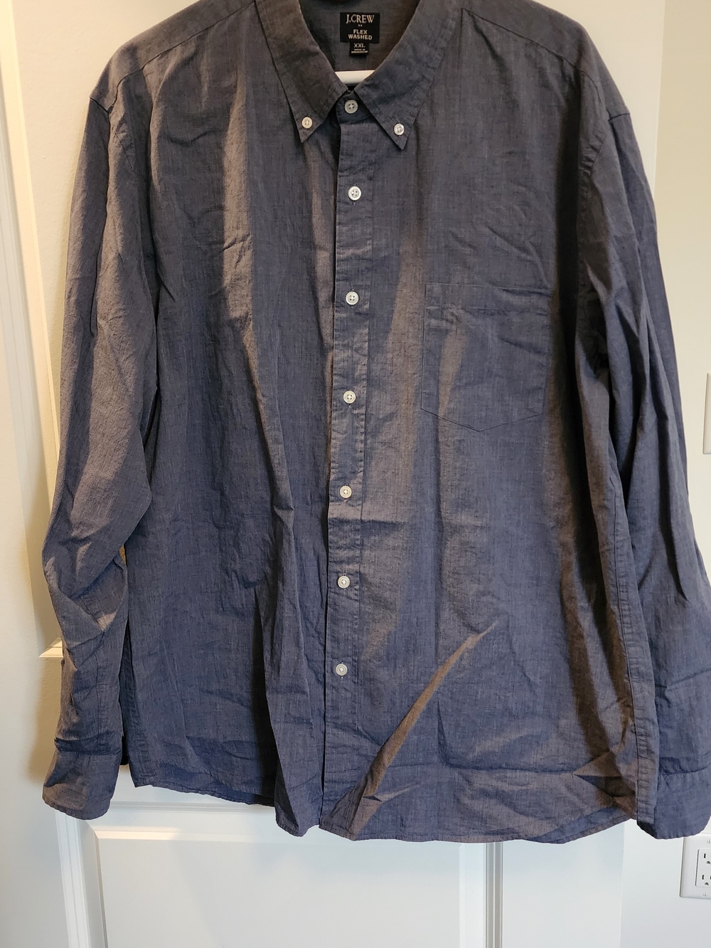 J. Crew Women’s Button-Down Shirt in Dark Blue